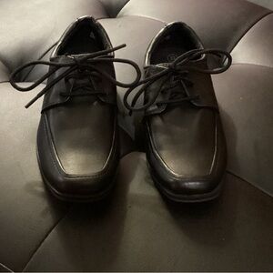 Boy’s Black Leather Dress Shoes SmartFit Size 13